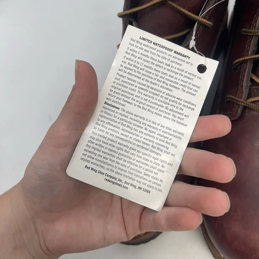 Red Wing Shoes shop confidence
